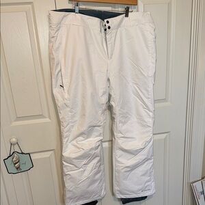 White Snow Pants